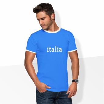 Ringer T-Shirt italien script 